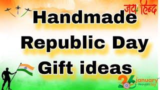 Happy Republic Day  Card/ Tricolour Border Designs/ Project Work Designs/Portfolio File Decoration