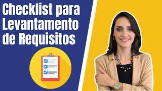 Checklist para Levantamento de Requisitos