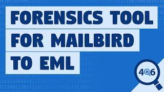How to Export Emails from Mailbird to EML in Batch or with Contacts & Attachments ?