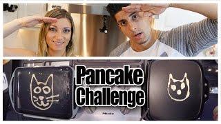 PANCAKE ART CHALLENGE!!