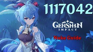 Ganyu 1 Million Nuke Guide Genshin Impact