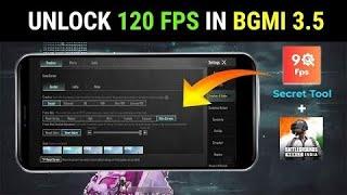 FINALLY 🟢BGMI 3.5 UPDATE 120FPS UNLOCK | HOW TO UNLOCK BGMI 120 FPS | BGMI 3.5 UPDATE 120FPS LAG FIX