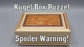 Beautiful German Trick Box! Kugel Box Puzzle