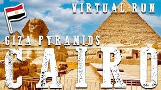 REDMILL | Virtual un - GIZA PYRAMIDS - CAIRO - EGYPT   #treadmill #RUN