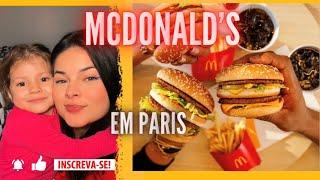 QUAL O VALOR DO MCDONALD’S EM PARIS|FRANÇA? Alice olegário