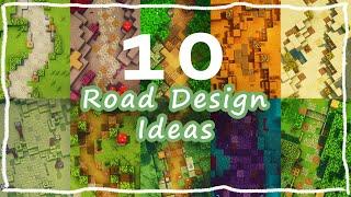 Minecraft: 10 Awesome Path Designs  | TUTORIAL