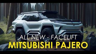 Mitsubishi Pajero Sport All New Facelift Concept Car, AI Design