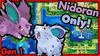 Can I Beat Pokemon Red with ONLY Nidoran?  Pokemon Challenges ► NO ITEMS IN BATTLE