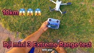 Dji mini 3 Range test 10km?@DJI