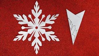 Paper Snowflake Patterns️Making Paper SnowflakesDIY Christmas Decorations