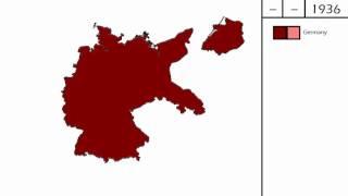 Territorial expansion of Nazi Germany 1933 - 1939