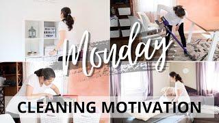 MONDAY MOTIVATION |  CLEAN WITH ME  | healthy minimalist mom