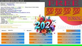 NZO XIAOMI MTK TOOL V1.0 || Nzo xiaomi mtk unlcok tool 2024 #OPPO_VIVO_SAMSUNG _POCO_REALME_XIAOMI