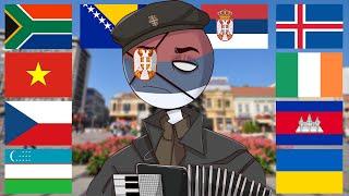 Countryhumans in different languages meme | Part 3