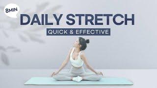DAILY FULL BODY GENTLE STRETCHING ROUTINE l Better Posture & Good Feeling l Korean Fitness_Shirlyn