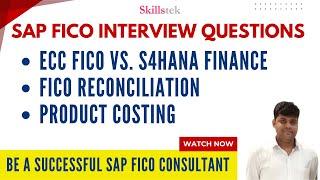 SAP FICO Interview Questions- Real-Time | Scenario Based | SAP FICO Consultant Interview