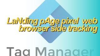 website landing page Pixel setup browser side tracking Bangla 2024 advance way