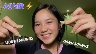 ASMR | Fast & Aggressive Mouth and Hand Souds Combo ️