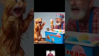 tasty ice cream #cat #trending #video