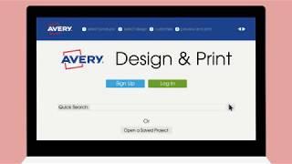 Avery Design & Print Label Printing