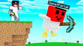 MANHUNT'ta SAMET DÖNÜŞME HİLESİYLE TROLLÜYOR !! - Minecraft