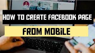 How to create Facebook page from mobile