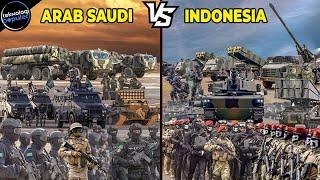 ADU KEKUATAN TEMPUR NEGARA ISLAM TERKUAT! Perbandingan Kekuatan Militer Indonesia vs Arab Saudi 2023