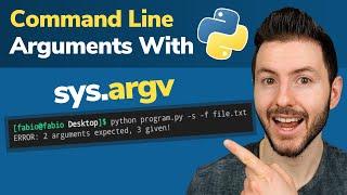 Run Python Scripts With Command Line Arguments Using sys.argv (With Examples)
