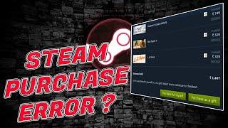 Can't Purchase Anything on Steam | Steam Ban India  Update