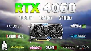 GeForce RTX 4060 - Test in 10 Games | 1080p | 1440p | 4K |