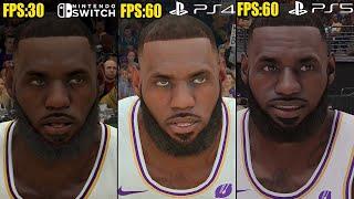 NBA 2K23 Nintendo Switch vs. PS4 vs. PS5 Comparison | Not Bad