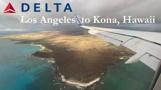 Trip Report: Delta Airlines Boeing 757 from Los Angeles to Kona, Hawaii. LAX-KOA.