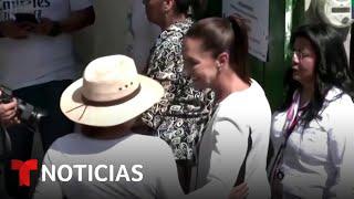 Elecciones históricas en México: se elige a la primera mujer presidenta | Noticias Telemundo