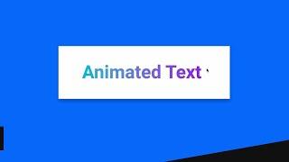 How To Create Animated Gradient Text Effect Using HTML & CSS