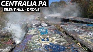 Centralia Pa - Silent Hill - Abandoned Ghost Town - Drone