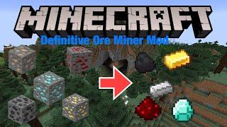 Minecraft (Definitive Ore Miner mod)