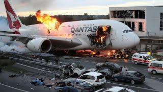 Emergency Landing Crash In Building | Air Crash Investigation | Qantas Airbus A380