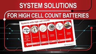 System solutions for protection, monitoring, and gauging for high cell count applications