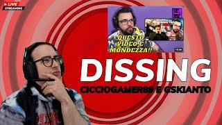 REACTION DISSING TRA CICCIOGAMER e GSKIANTO | MatteoHS live del 20 04 2024