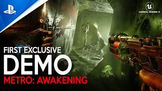 METRO AWAKENING Gameplay Demo | Post-Apocalyptic Game like STALKER in Unreal Engine 5 coming in 2024