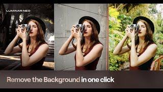 Change image background with ease using Luminar Neo | Remove image background with AI photo editor