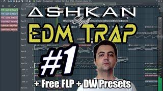 EDM Trap #1 + Free FLP (FL Studio Template + Free Directwave Presets)