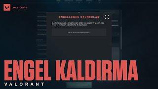 Engel Kaldırma - VALORANT