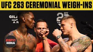 UFC 263 Ceremonial Weigh-Ins | ESPN MMA