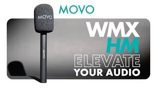 Movo WMX-HM : The Ultimate WIRELESS MICROPHONE HANDLE for Content Creators