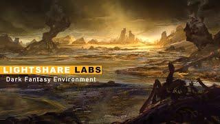 Painting the Acid Lakes: Dark Fantasy Environment Tutorial with NVIDIA GauGAN - [Lightshare Labs] 04