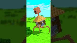 Villager transport for Steve - Minecraft animation #minecraft #shorts