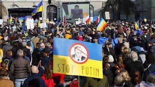 Nouvelles manifestations de soutien à l'Ukraine