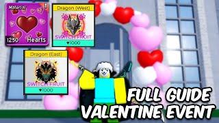 NEW Blox Fruits Valentine Update GUIDE + How To Get FREE Mythical Fruits!