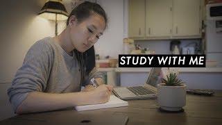 STUDY WITH ME (with music) | a real time study session